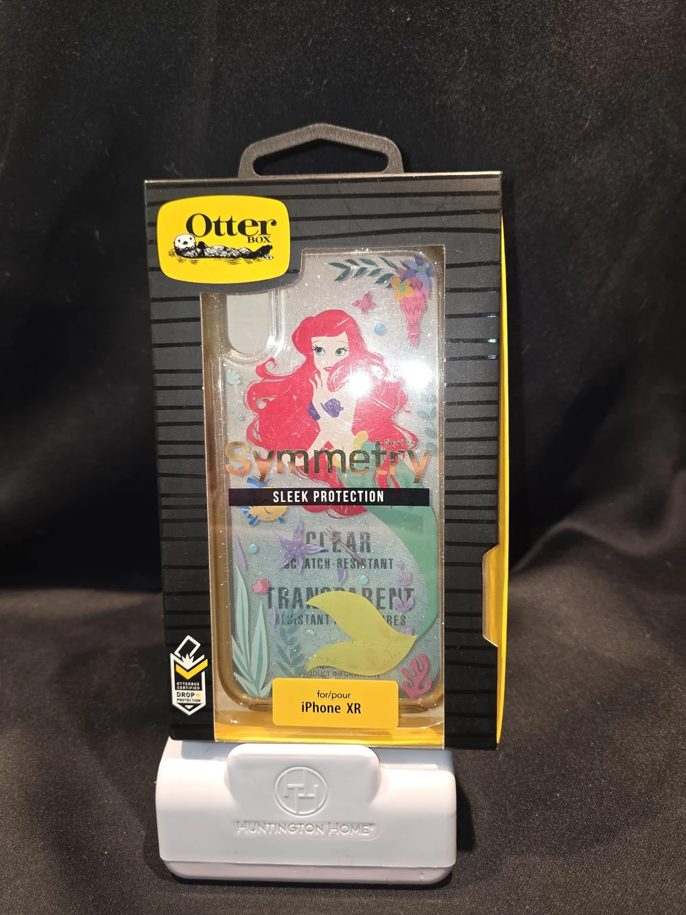 OtterBox Symmetry Clear Case with Ariel Red Hair and Teal Tail